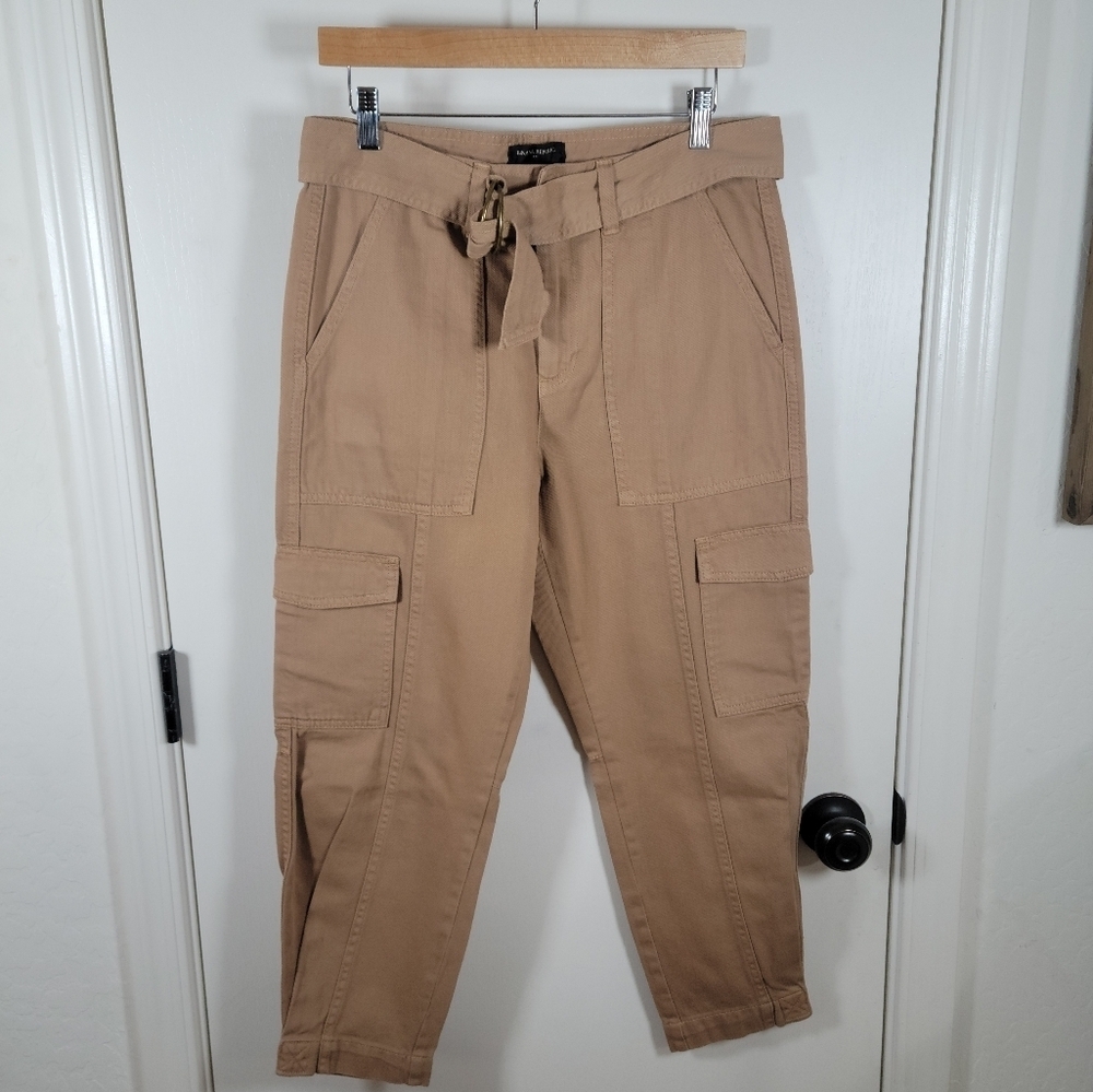 Banana Republic Cargo Tapered Utility Gorpcore Pants Size 4 100% Cotton